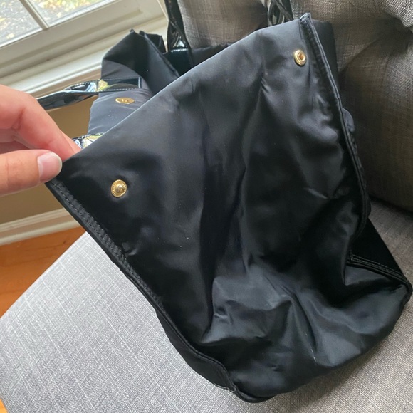 Tory Burch Black Nylon Tote - Picture 4 of 4